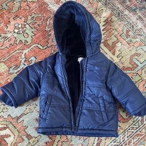The Children's Place Navy Puffer Jacket